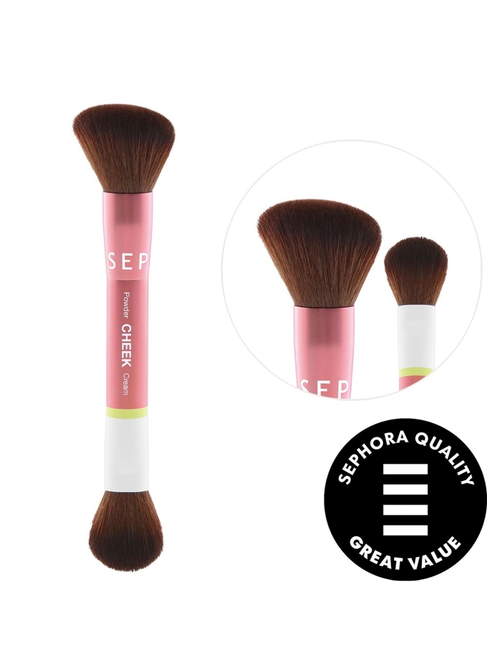 Sephora Collection Limited Edition Dual Ended Cheek Brush New